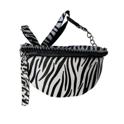 Banano Ecocuero Animal Print Cebra