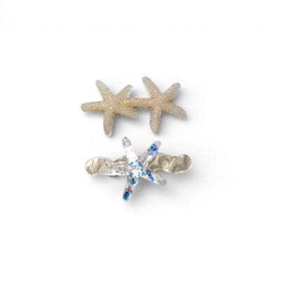 Set de 2 Pinches para Cabello Estrella de Mar