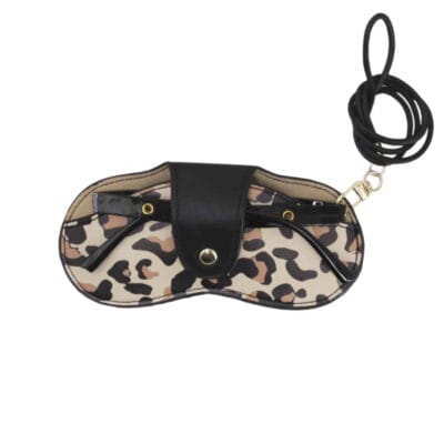 Estuche para Lentes Animal Print con Cordon