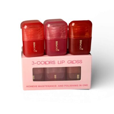 Set de 3 Brillos Labiales Kevin & Coco