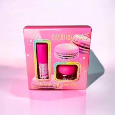 Set de Brillo Labial Bicolor Macaron Kevin & Coco